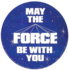 Stickers Repositionnables Star Wars May The Force | Déco Murale Facile, 100% Sans Abîmer Les Murs - 7