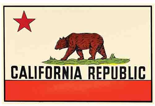 California flag vintage - Etsy 日本
