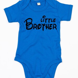 Baby bodysuit with print, little brother, birth gift, gift idea