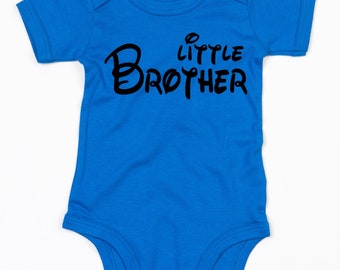 Body de bebé con estampado, hermanito, regalo de nacimiento, idea de regalo