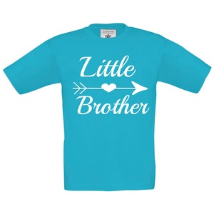 Children&#39;s T-shirt with print, little brother, print in English, gift tip, gift idea, design 2