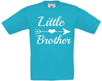 Kinder T-Shirt mit Aufdruck, kleiner Bruder, Druck auf englisch, Geschenktipp, Geschenkidee, Design 2