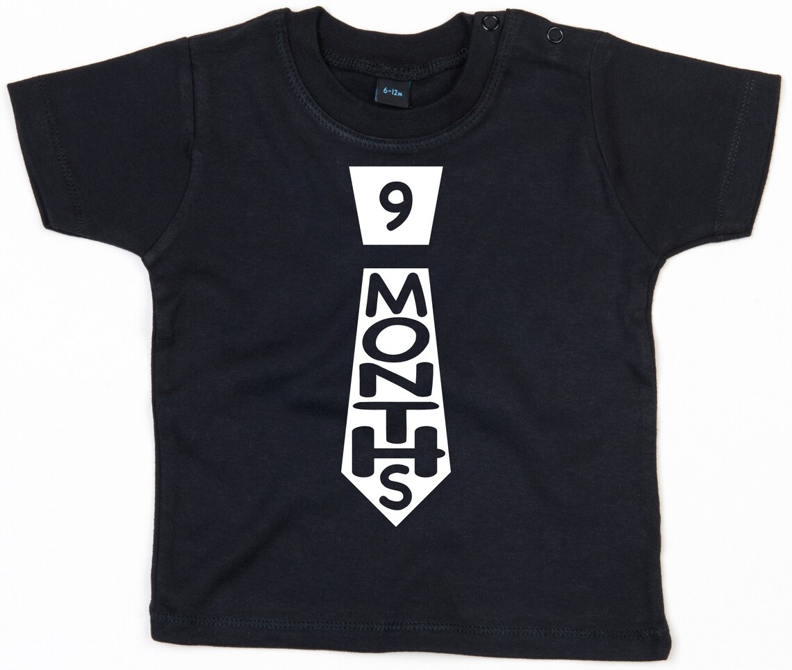 Baby Tshirt, Milestone Tshirt, Nine Months Old, Boy, Girl, Event