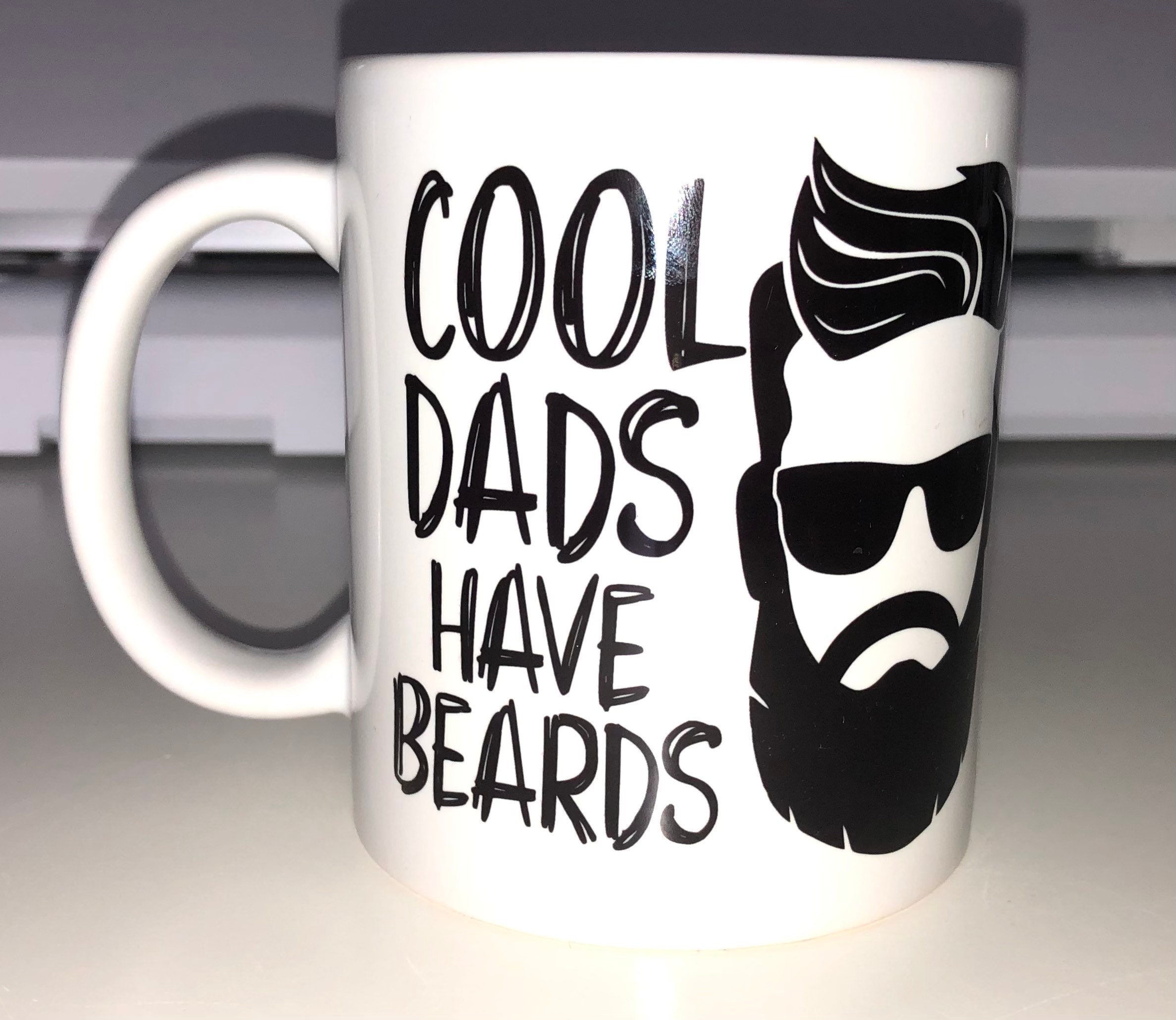 Dads With Beards Are Cooler Coffee Mug [HOT COFFEE, COOL DAD] –  dadswithbeards