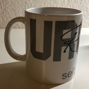 Great-grandmother since....., cup white, grey, black, name of the child in the middle on great-grandmother, gift idea, classy, no matter if one, two, three or more names