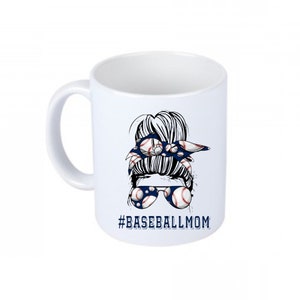Baseball Mom Mug, Print, #Baseballmom, black, blue, baseball, Mother&#39;s Day, gift idea, coffee mug, gift tip, for baseball moms