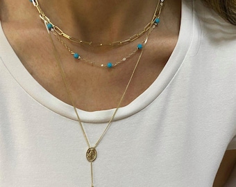 Rosario Catolico Diamantado 6 Piezas Color Oro | Meses Sin Interés - Foto 3