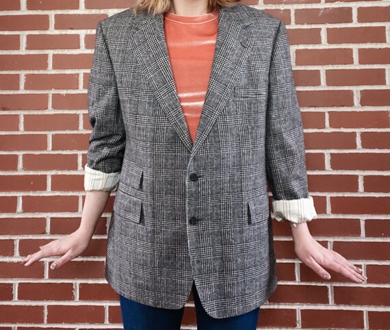 Vintage Polo by Ralph Lauren houndstooth blazer