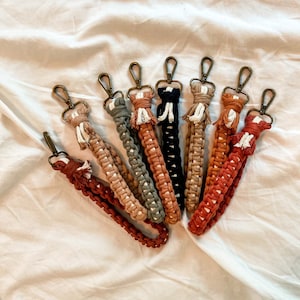 Makramee Armband Schlüsselanhänger