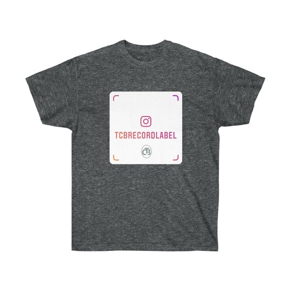 TCB RECORDS IG Unisex Ultra Cotton Tee ( logo appears on front and back)