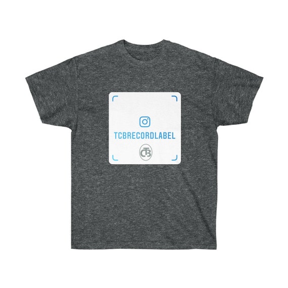 TCB RECORDS IG Unisex Ultra Cotton Tee ( logo appears on front and back)