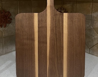 16" Wide 36" Long Handmade Walnut Wood Pizza Peel: Oven Tool Paddle