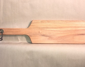 Long Handmade Natural Oak serving, bread, cheese, charcuterie board