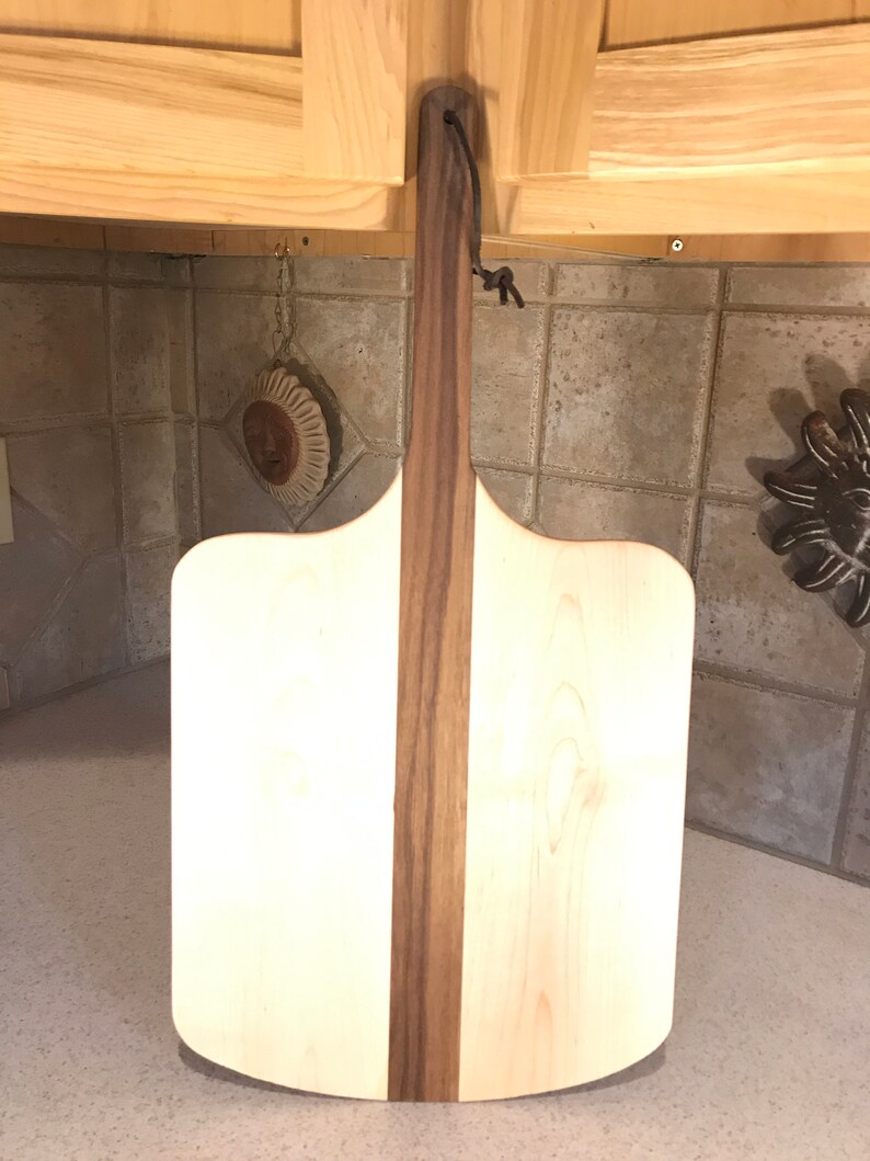 maple pizza peel wedding gift handmade wood pizza peel Pizza peel unique one of a kind handmade gift unique housewarming gift