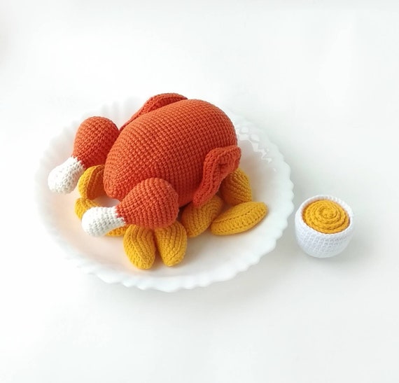fried chicken plush