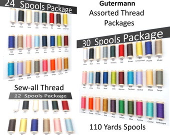 Gutermann Sew All 110-yards Spools Assortments