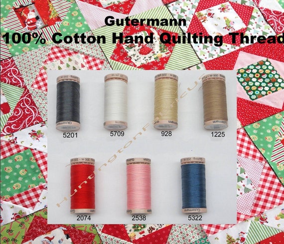 Gutermann Hand Quilting Thread Gutermann 100% Cotton Thread 