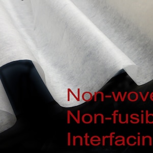 Interfacing by the yard, Fast Shipping!!!