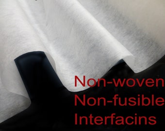 Interfacing by the yard, Fast Shipping!!!