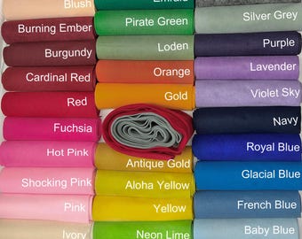 Felt by Full Yard(s) Increments | 72" Wide 100% Acrylic