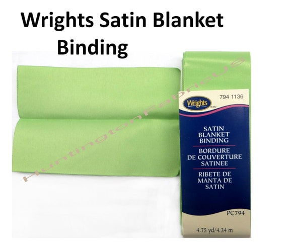 Wrights Satin Blanket Binding Grey