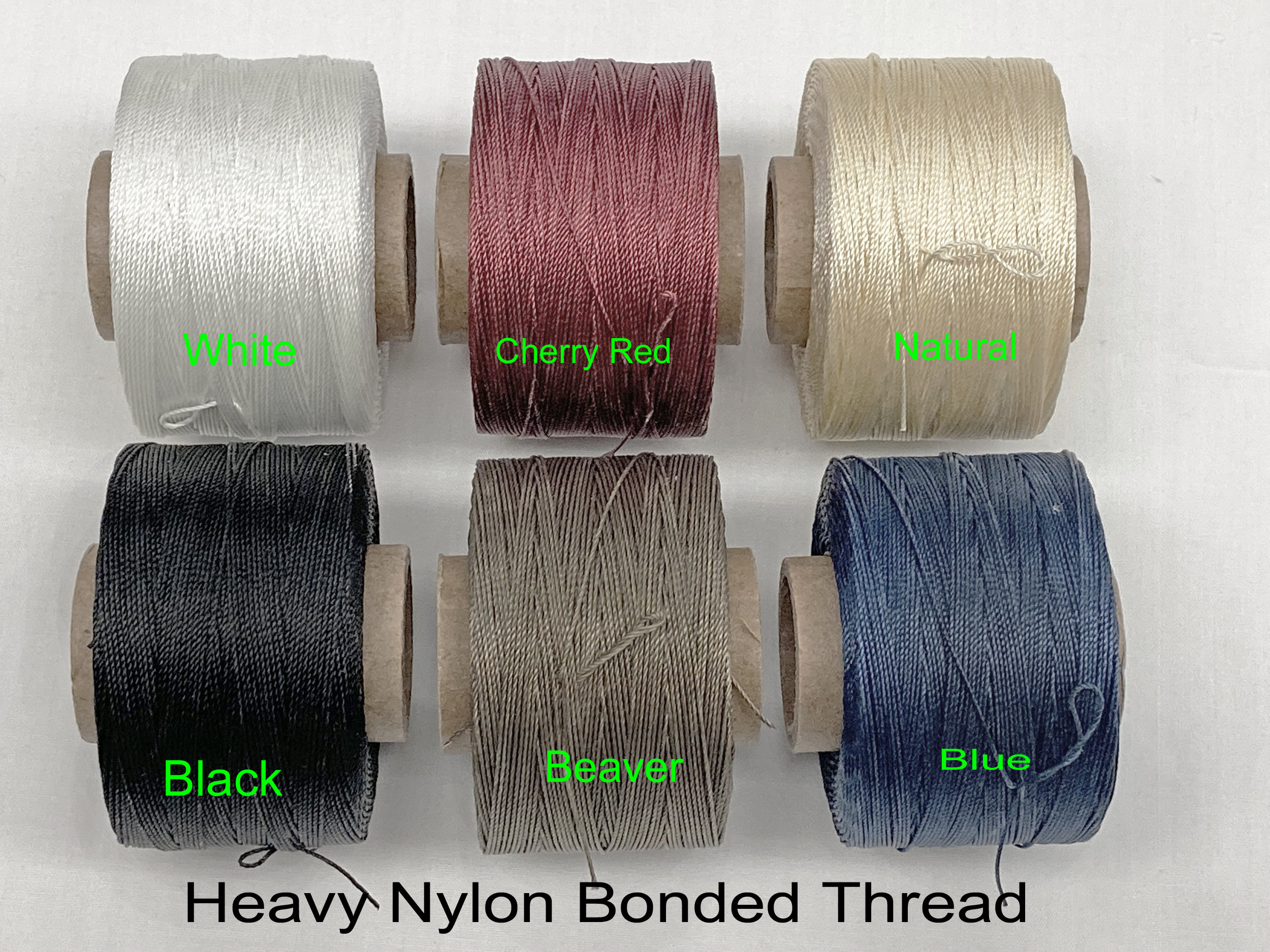 277 Polyester Bonded White Thread 1 lb. Spool