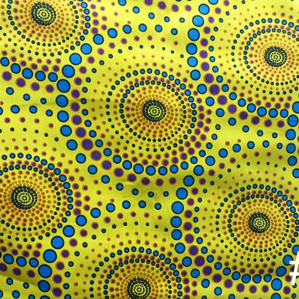 Beautiful African Print Cotton | Ankara Print Cotton | African Fashion Cotton Print (STK #2)