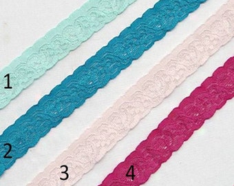 1" Stretchable Lace Trims