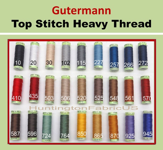 Gutermann Top Stitch Heavy Duty Thread 