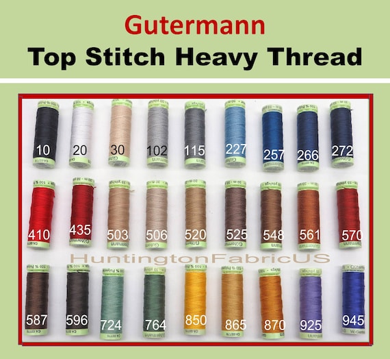 Gutermann Top Stitch Heavy Duty Thread 