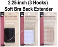 Dritz 2.25'' Three Hook Bra Back Extender