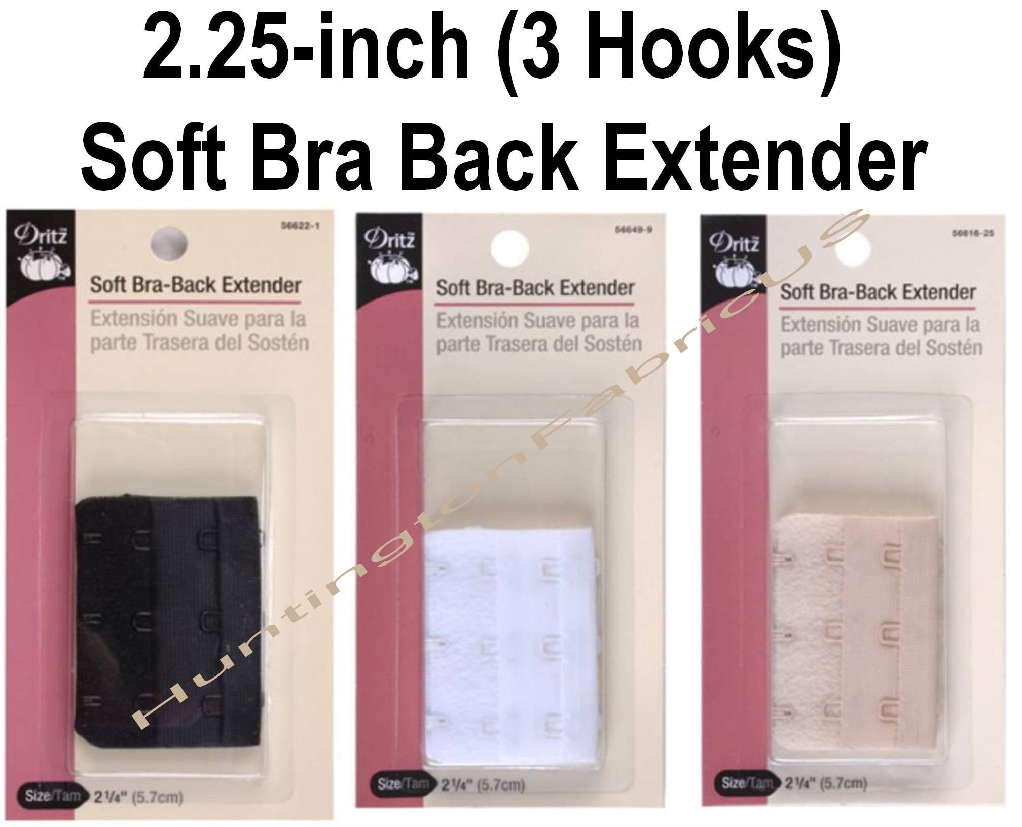 Bra Extender With Elastic Ladies Bra Extension 5 HOOKS 3 Positions