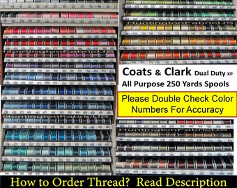 Magenta - Dual Duty XP General Purpose Thread 250yd - Coats