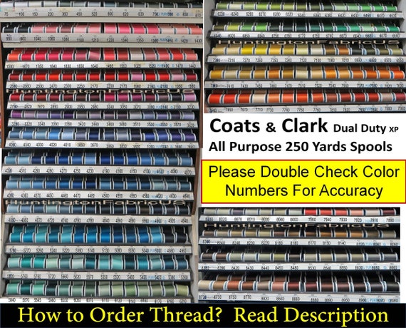 Coats & Clark Dual Duty XP Thread - Winter White, 250 Yards
