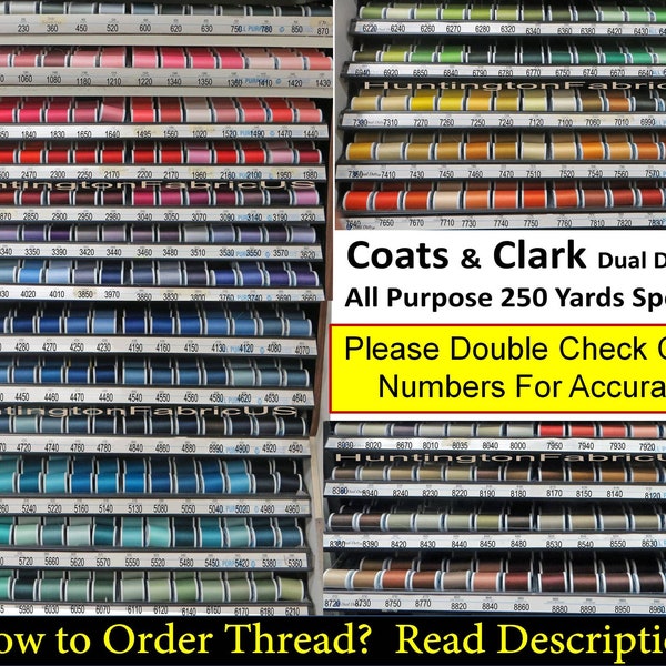 Coats & Clark S910 - Dual Duty xp | All Purpose Thread