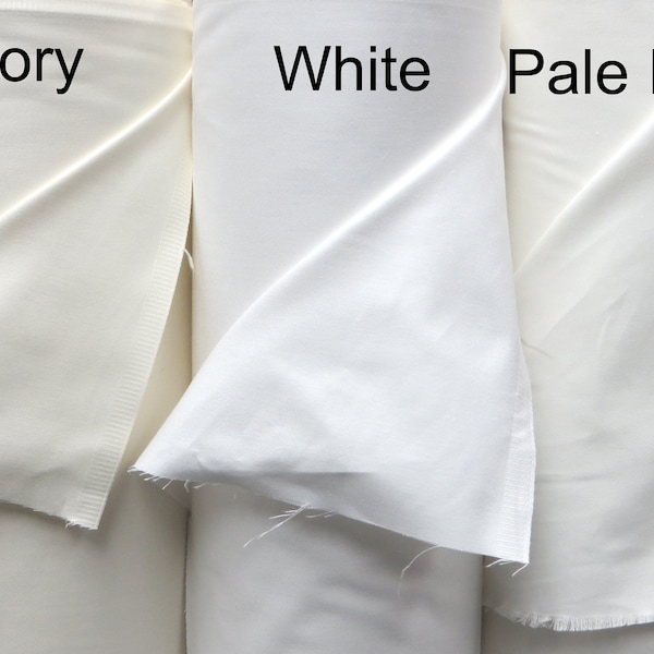 Premium Heavy Cotton Sateen Fabric by the yard