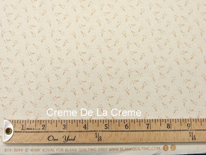 Blank Quilting Cotton Fabric by the Yard Etsy