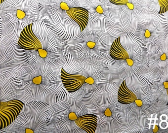 Beautiful African Print Cotton | Ankara Print Cotton | African Fashion Cotton Print (STK #8)