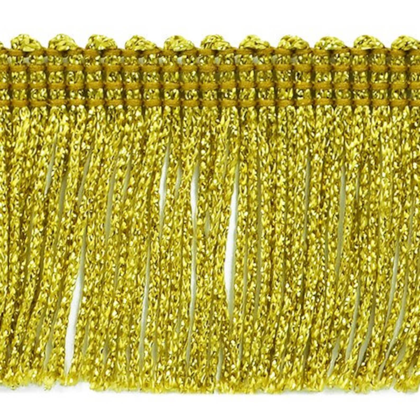 Metallic Fringe Trims 2inch by the yard 16 Etsy