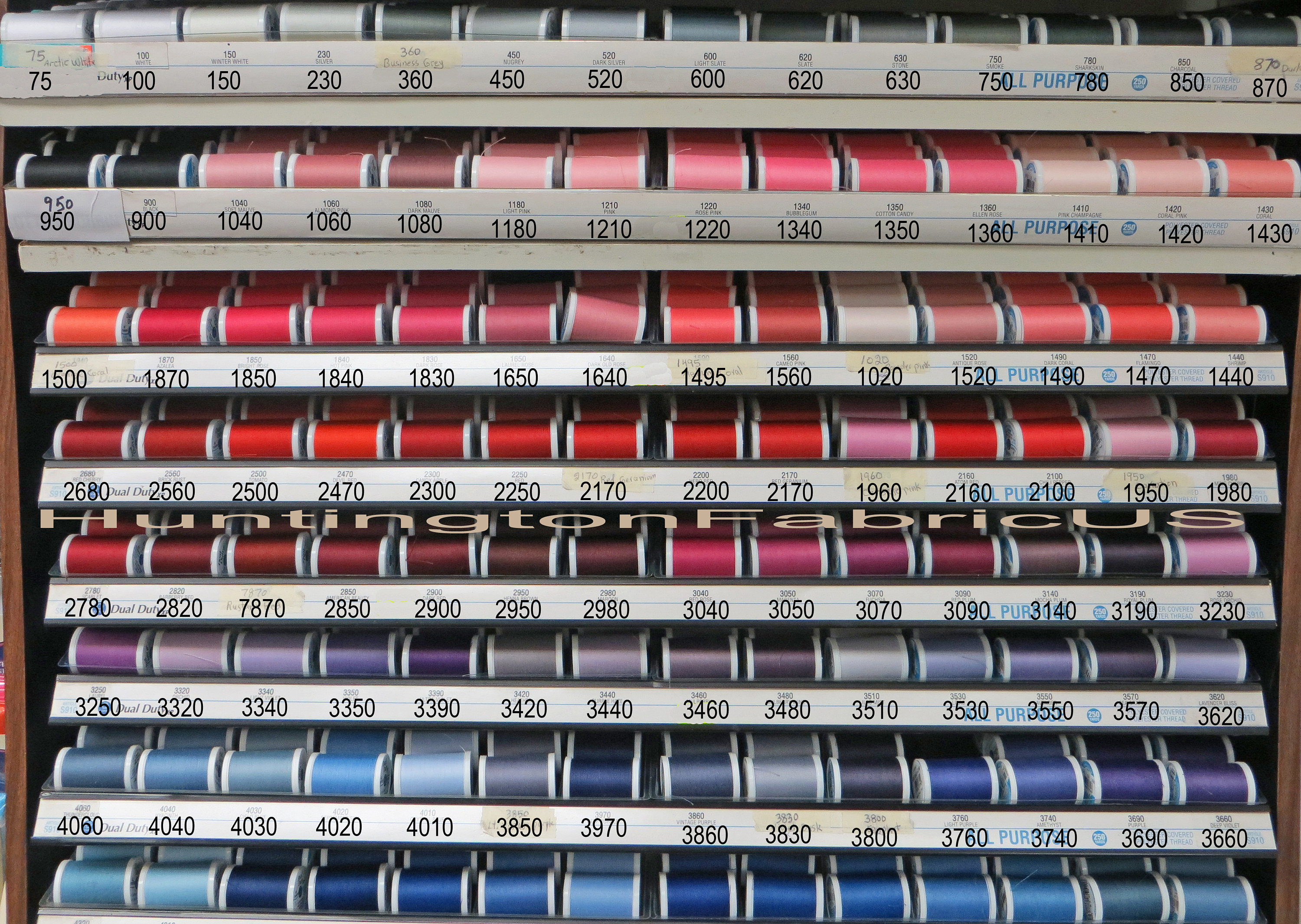 Coats & Clark S910 Dual Duty Xp All Purpose Thread Etsy