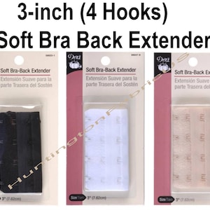 Dritz 3&#39;&#39; Four Hook Bra Back Extender