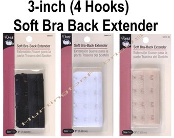 Dritz 3'' Four Hook Bra Back Extender