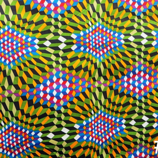 Beautiful African Print Cotton | Ankara Print Cotton | African Fashion Cotton Print (STK #4)