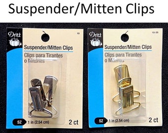 Suspender/Mitten Clips