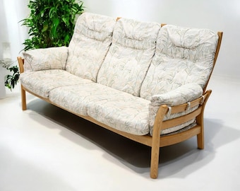 Ercol Saville 3str Sofa Ercol's Upholstery Light Finish Sturdy FREE UK Delivery