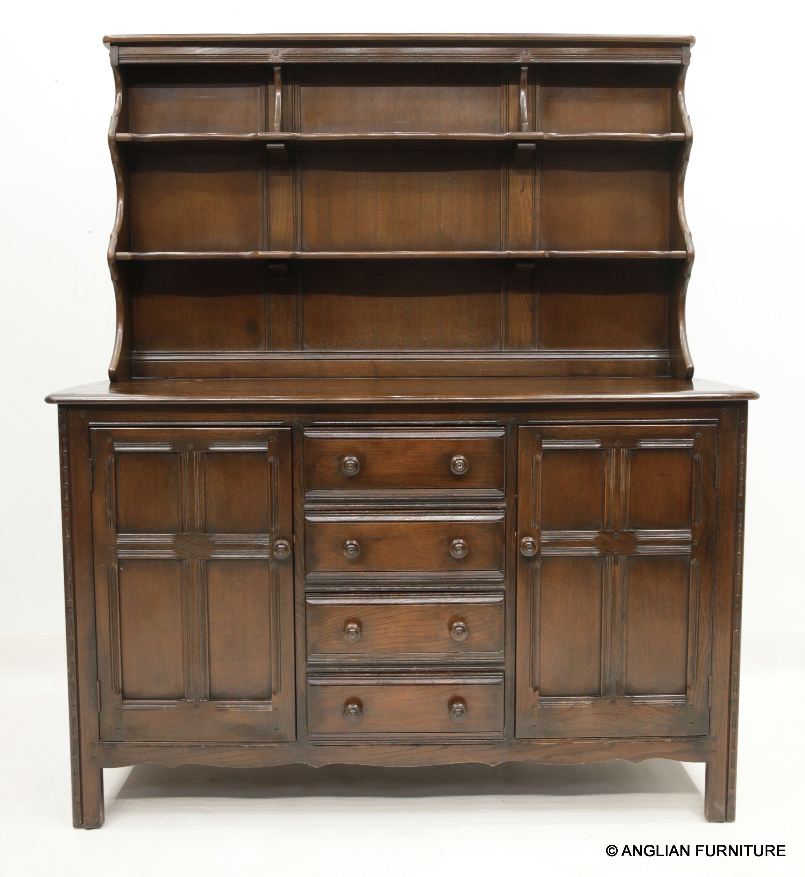 Ercol Dresser With Shelves Drawers Cupboards Vintage Retro Etsy UK