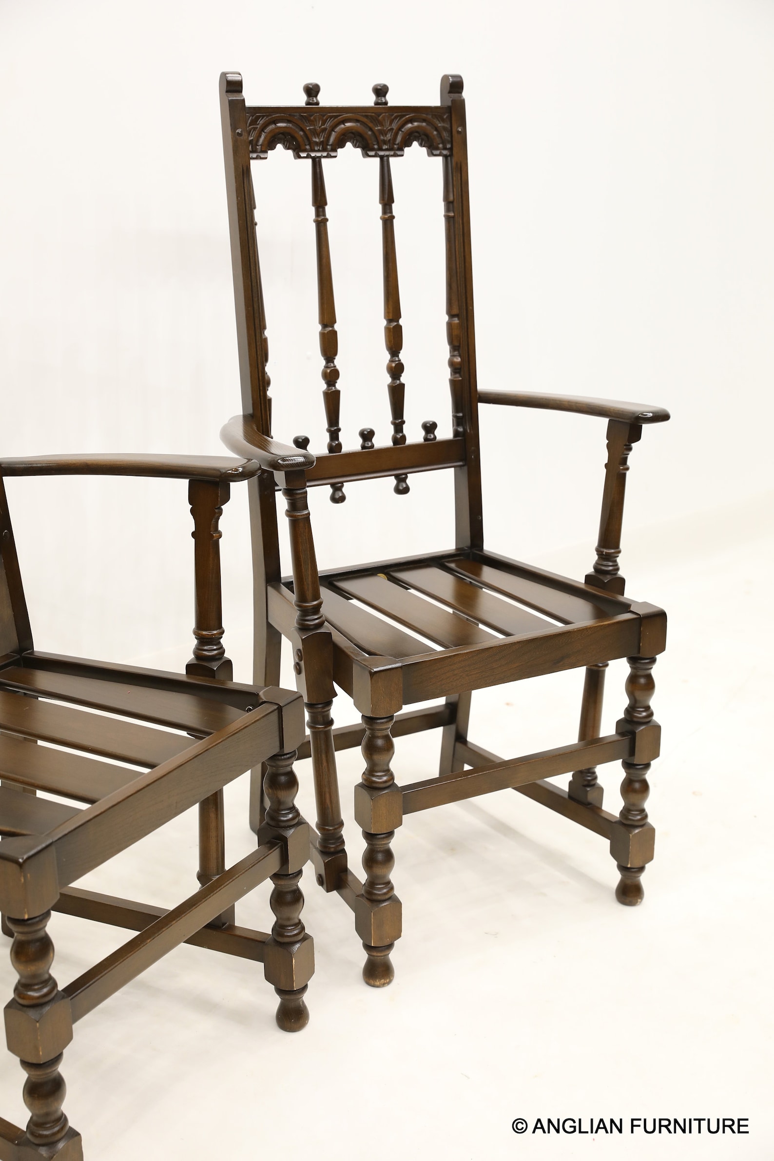 2 Ercol Yorkshire Carver Dining Chairs Retro Armchairs FREE UK Etsy