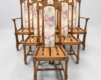 6 Ercol Hampton Dining Chairs Including 2 Carvers Golden Dawn FREE UK Delivery*