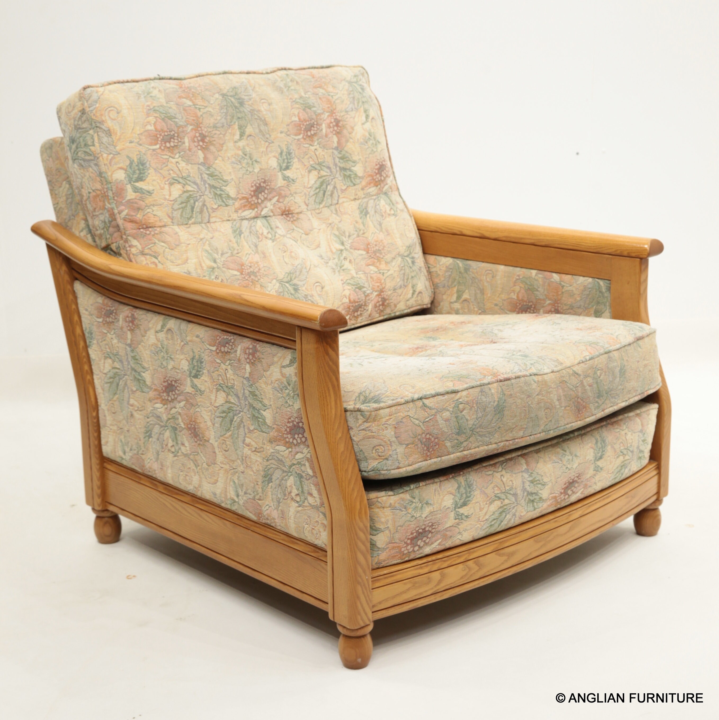 Ercol Bergere Armchair Light Finish FREE UK Delivery Etsy