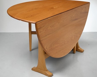 Ercol Windsor Dining Table Drop Leaf Gate Leg Light Finish FREE UK Delivery*